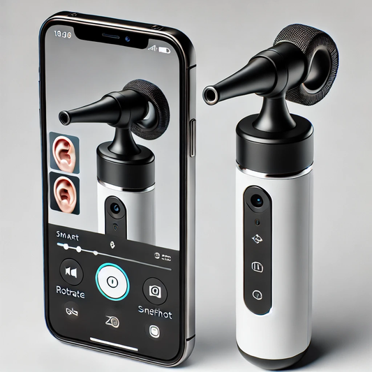 Visual Ear Cleaner with Camera &amp; Wi-Fi – 1296P, USB-C, LED